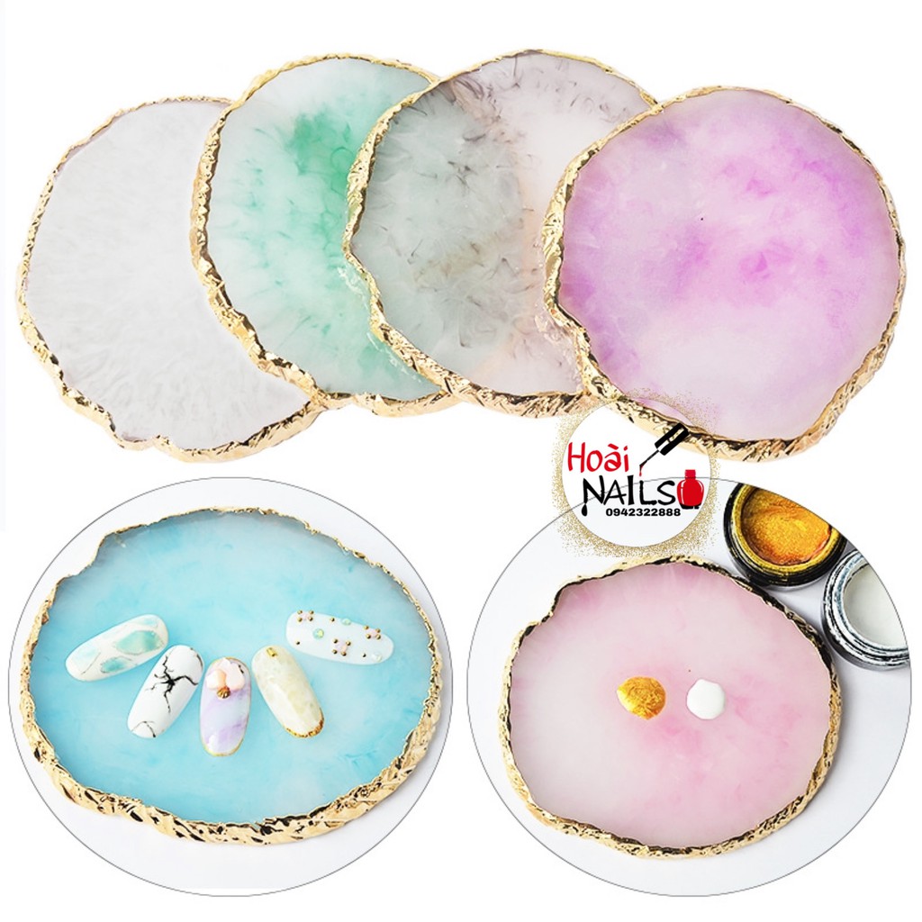 Đá pha màu, chụp mẫu nail...