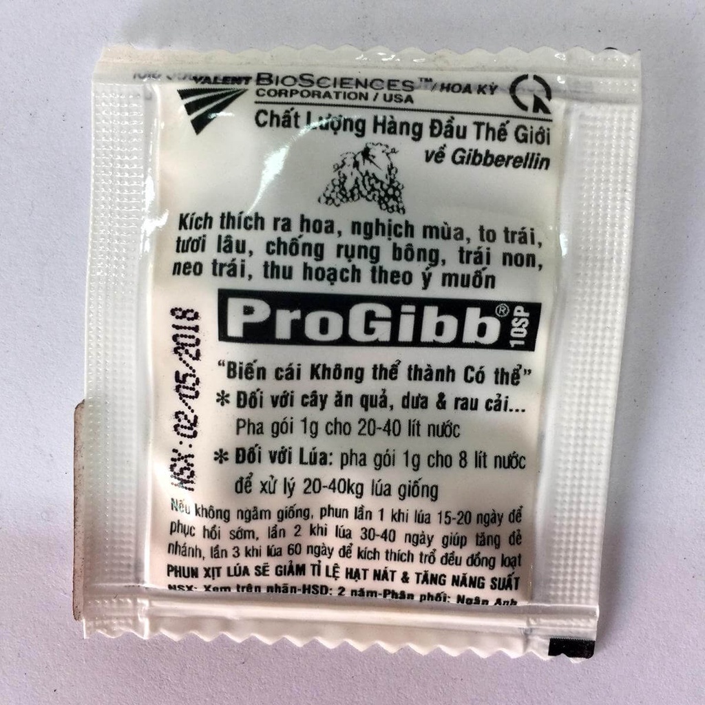 PROGIBB kích thích tăng trưởng 1gram
