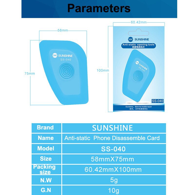 Miếng nhựa nạy tháo mở máy điện thoại [SS-040]