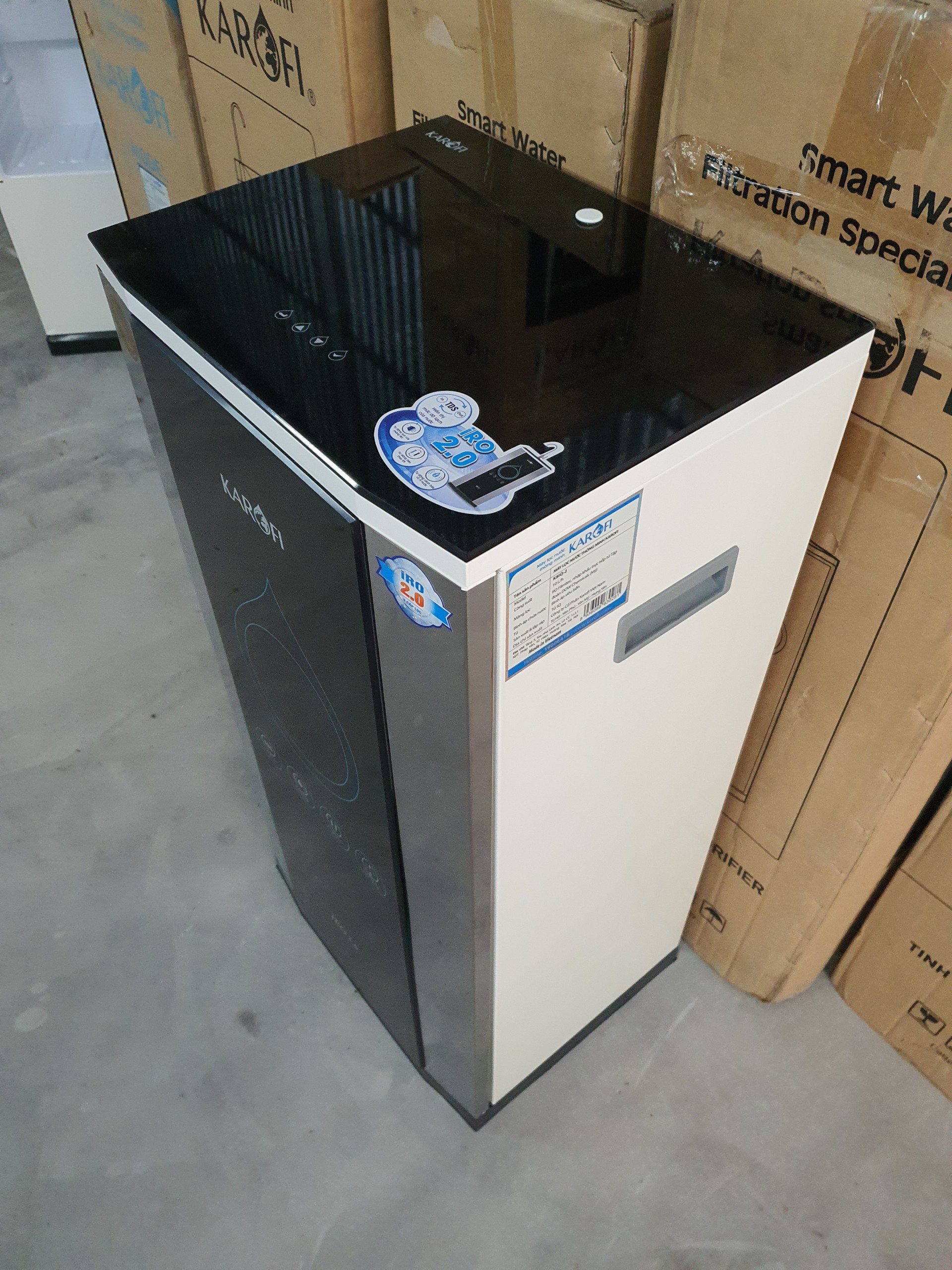 [Trả góp 0%]Máy lọc nước thông minh Karofi K9IQ-2.0