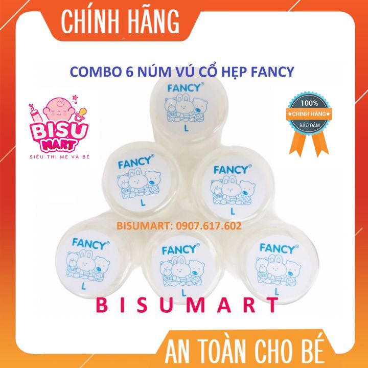 Combo of 6 Narrow Neck Nipples Super Soft Fancy Silicone Cups for Babies