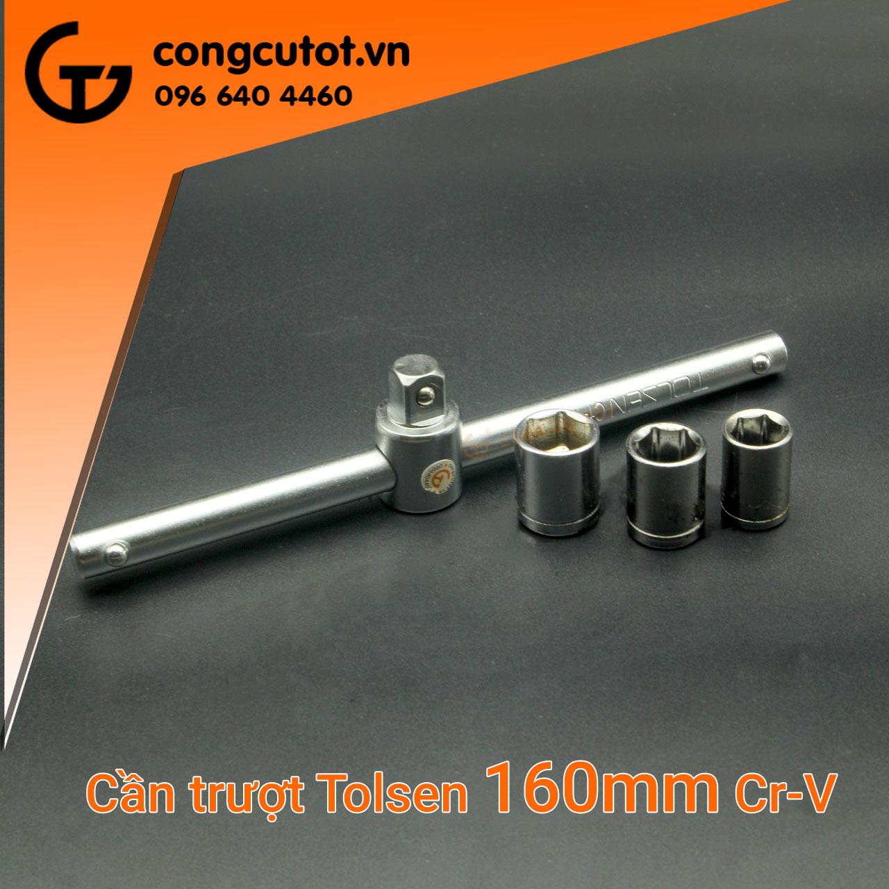 Cần trượt 3/8" x 160mm  (6 inch) Tolsen 15130