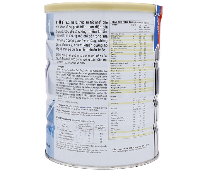 [Chính Hãng 100%] (date20/10/2023) Sữa Abbott Grow 1 900g