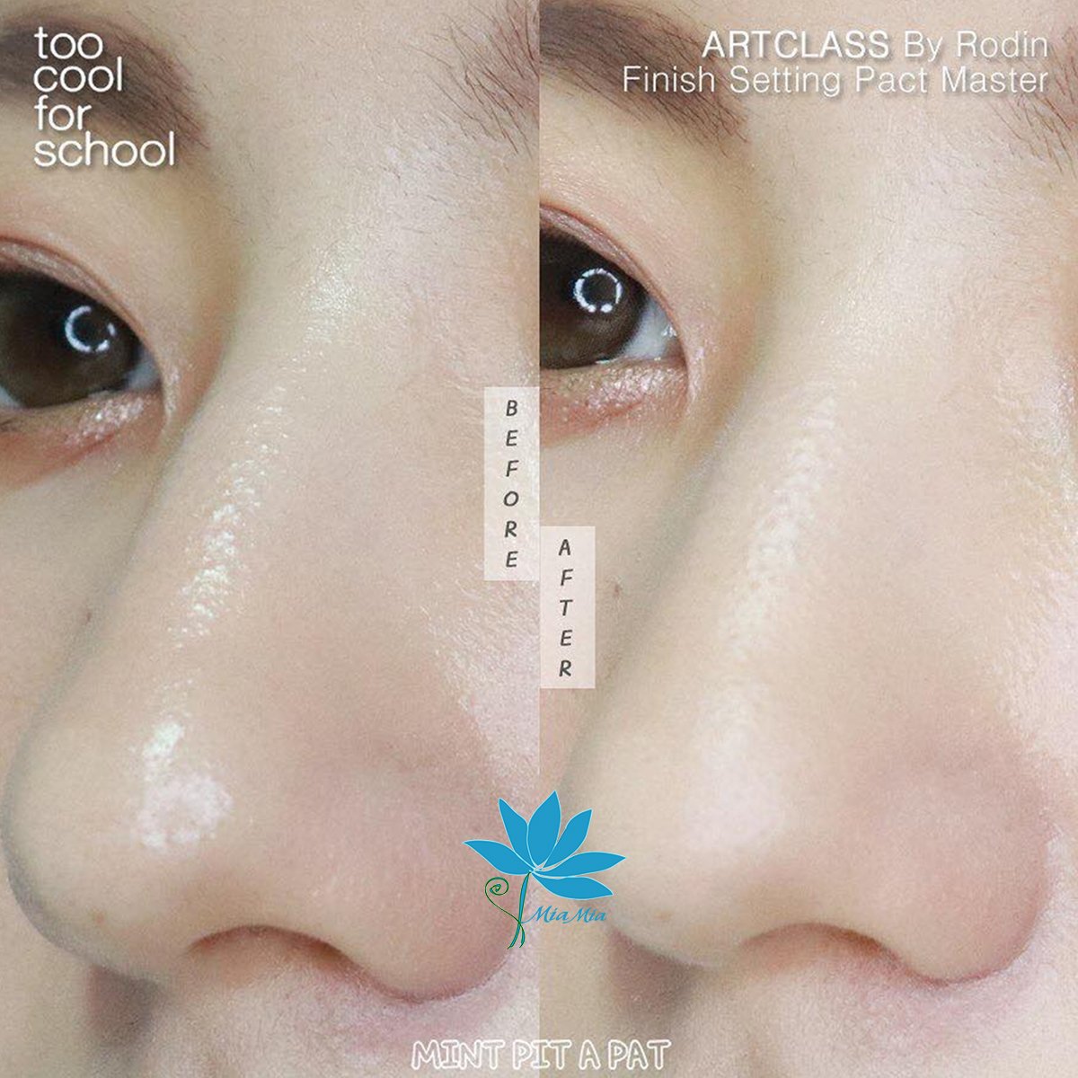 Phấn Phủ TOO COOL FOR SCHOOL Artclass By Rodin Finish Setting Powder Bột 10g [CAM KẾT CHÍNH HÃNG]