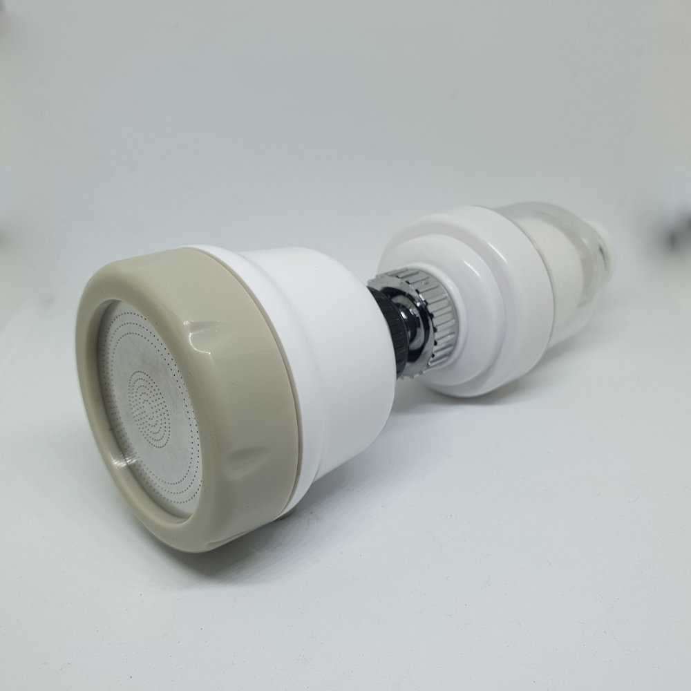 Đầu vòi tăng áp 3 chế độ xoay 360 độ