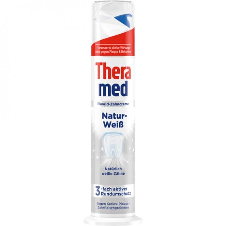 Kem đánh răng Theramed  naturweiß dạng ống 100ml - Đức
