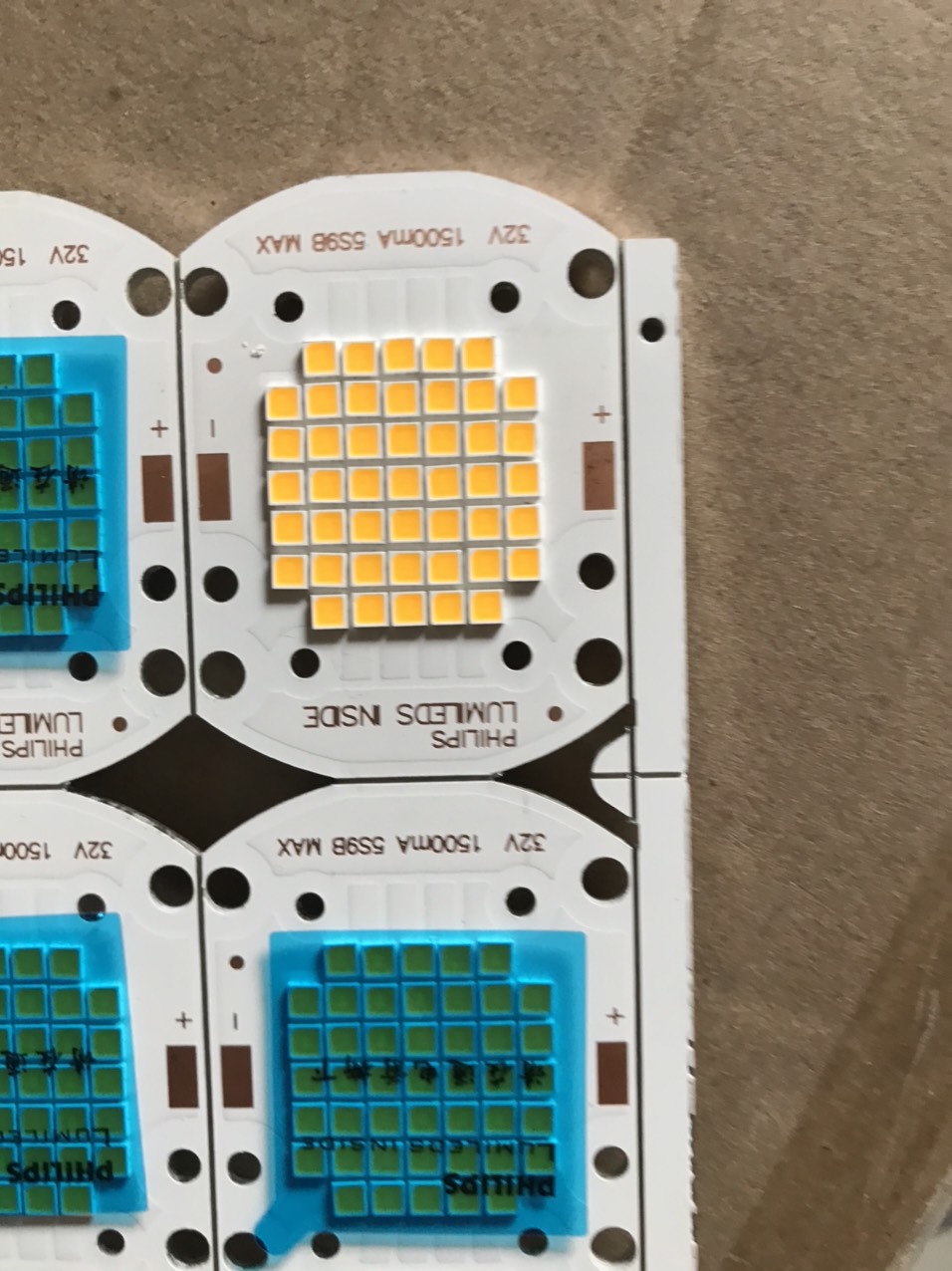 Chipled philips 50W 3030 45LED siêu sáng cho lắp ráp đèn