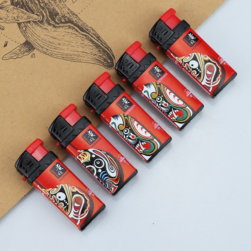 Combo 5 Bật Lửa NBM X3 Xài Gas Lửa Khò Chống Gió Nhiều Họa Tiết Độc Lạ (Không Gas)