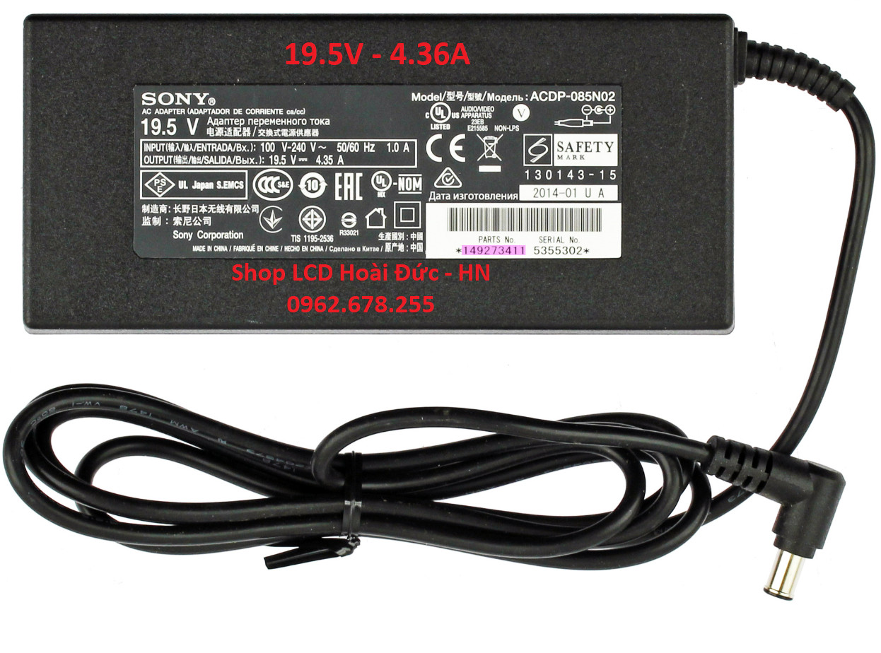 ADAPTER (NGUỒN) SONY 19.5V