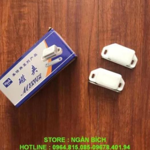 ( Combo cả hộp ) Từ hít , từ hút , Nam châm hít cửa cánh tủ