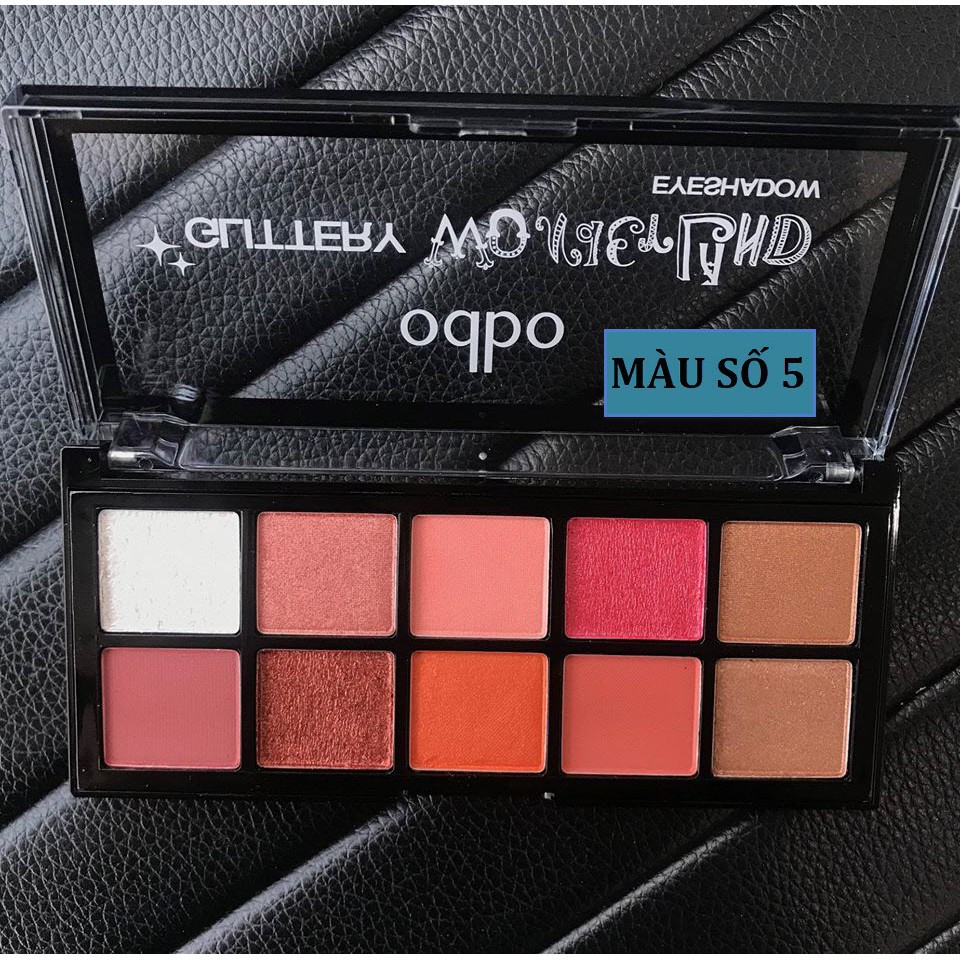 Màu mắt 10 ô odbo glitterry wonderland od283
