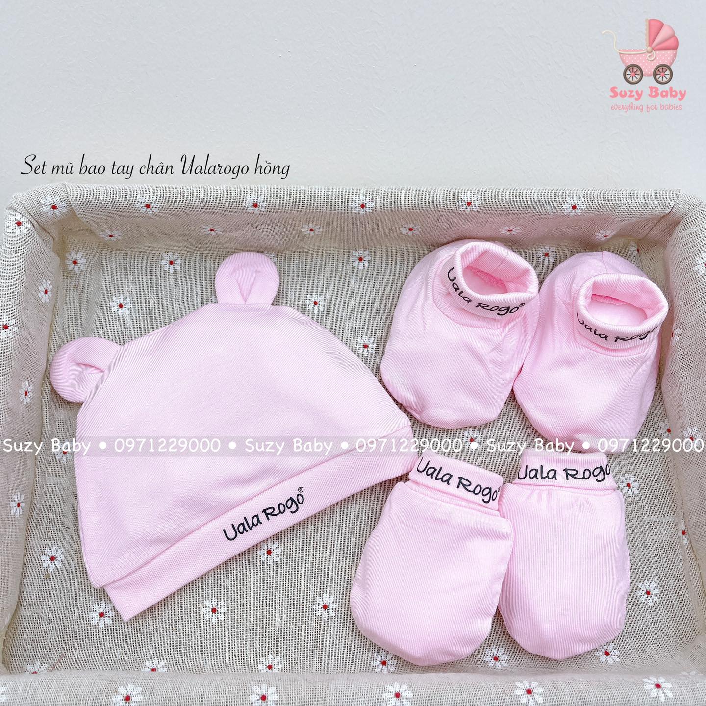 SET MŨ, BAO TAY CHÂN PETIT UALAROGO