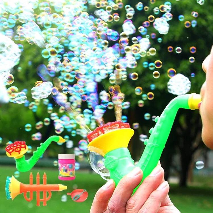 [HCM]Đồ Chơi Thổi Bong Bóng Hình Cái Kèn