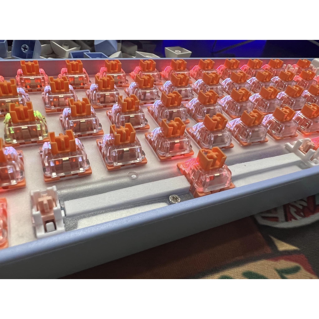 BÀN PHÍM CƠ KHÔNG DÂY HOTSWAP Langtu GK65 % CUSTOM SWITCH