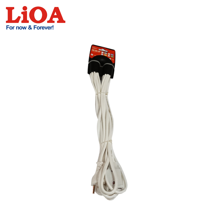 Cáp nối dài 2 lõi 10A dài 5 mét LiOA C5-2-10A