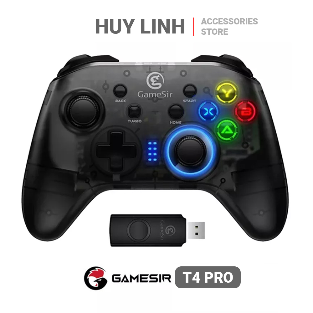 Tay cầm chơi game không dây Gamesir Migu M1 USB Wireless 2.4Ghz - Chơi full FO4, Pess 2020