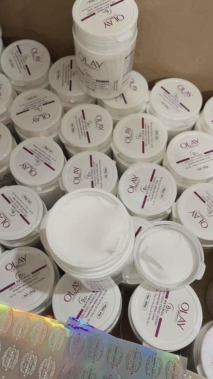 Kem kích trắng body Olay B3+ 250gr