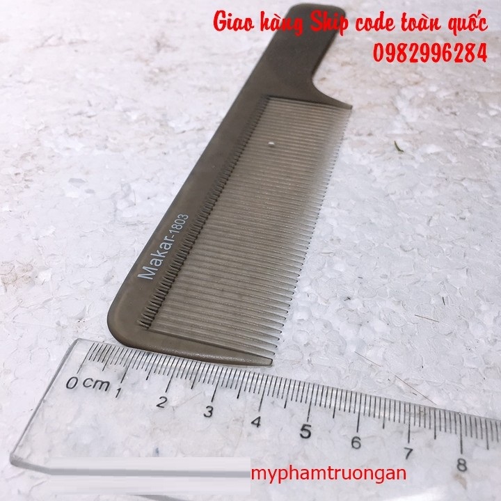 Lược Cắt Tóc Nam Bản To - Lược Barber Makar-1803