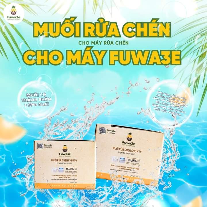 Muối nhập khẩu ISRAEL cho máy rửa chén bát 2kg