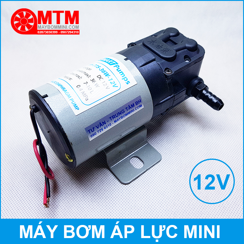 Máy bơm mini áp lực 12V 36W SH-775