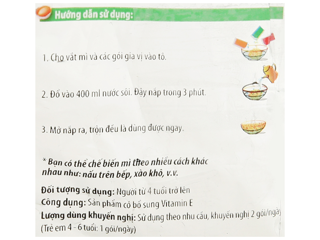 Mì Omachi Tôm Thái 80g/gói