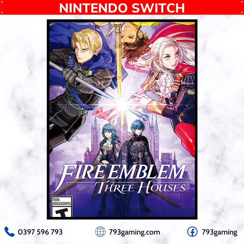Nintendo Switch Game | Thẻ trò chơi Fire Emblem: Three Houses