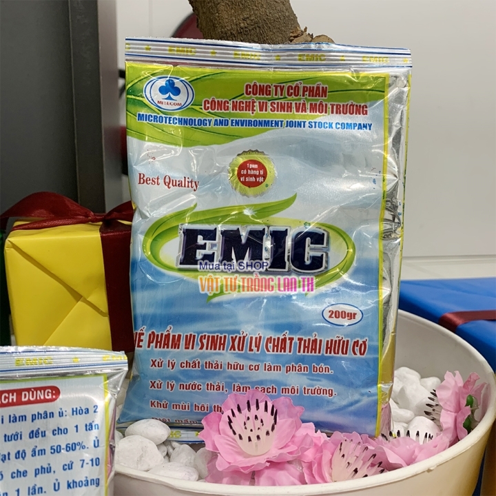 Chế phẩm sinh học ủ phân hữu cơ EMIC – 200g