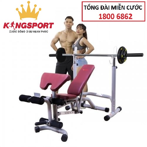 [SALE TẾT CỰC LỚN] Ghế tạ đa năng Kingsport BK-599