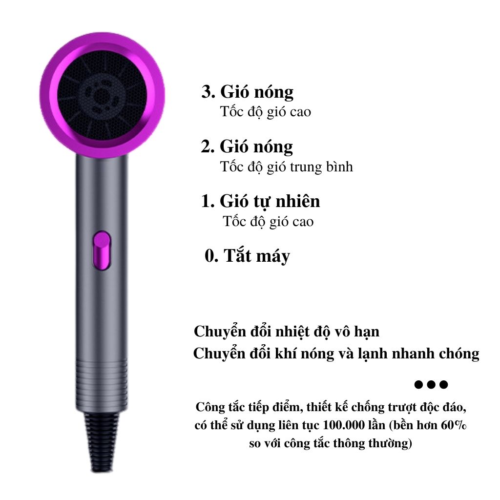 Máy sấy tóc mini ,  Máy sấy tóc 2 chiều công suất lớn