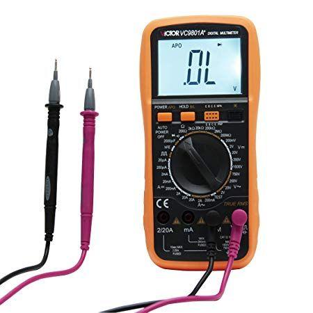 [HCM]Đồng hồ vạn năng VICTOR VC-9801A+