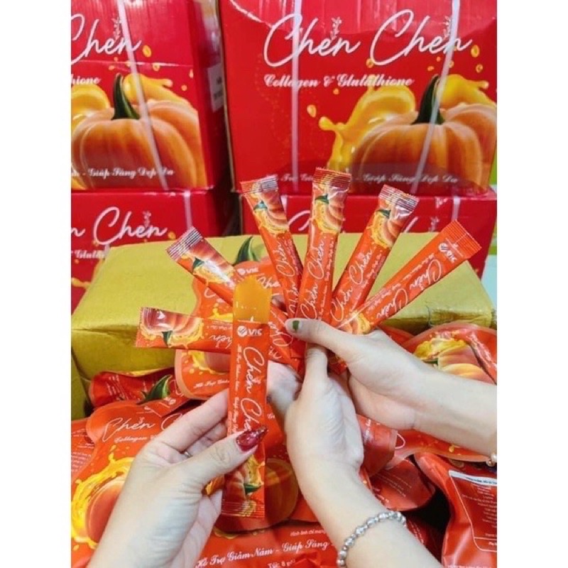 THẠCH BÍ ĐỎ CHEN CHEN VIC ĐẸP DA NGỪA NÁM