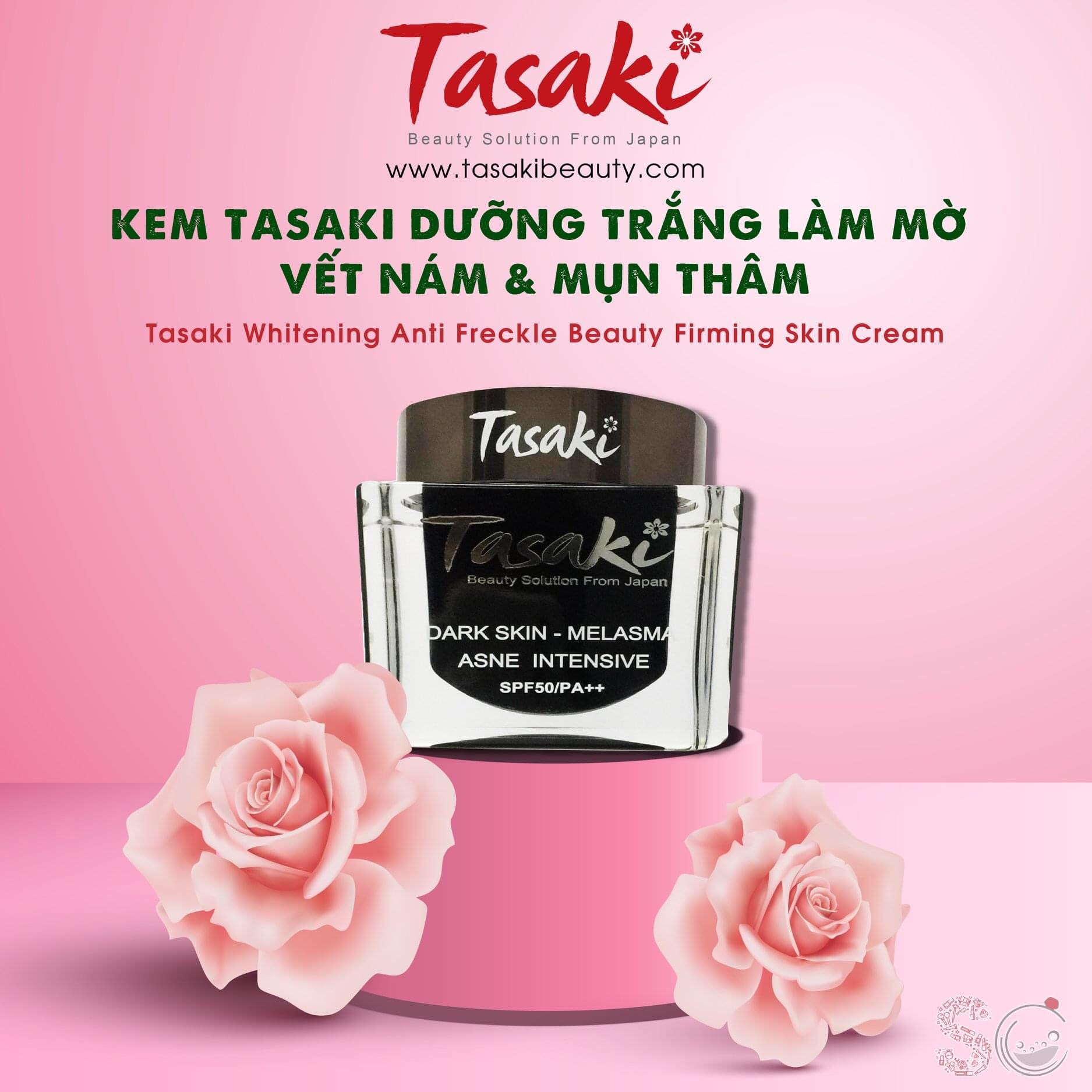 Kem dưỡng trắng Tasaki mờ vết nám và mụn thâm 25g ( nhật bản )