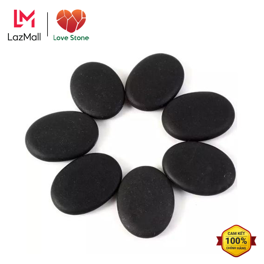Combo 2 Viên Đá Oval Nóng Massage Lưng