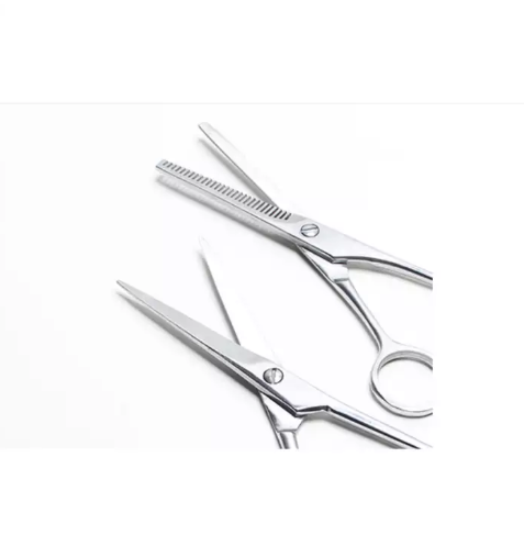 Kéo cắt và tỉa tóc 6inch Cao cấp (màu trắng)
