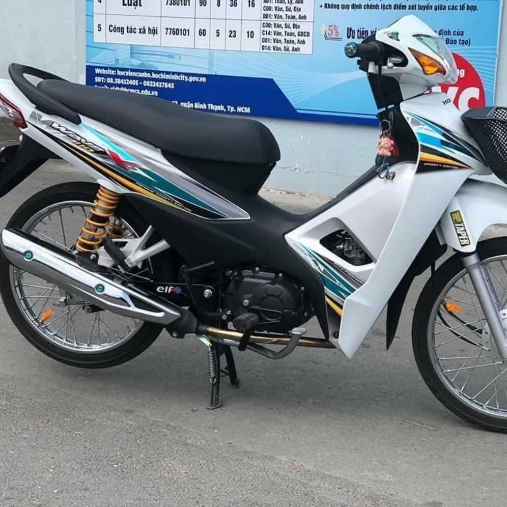 [HCM]Tem xe wave 2020 tem rời 3 lớp bóng không bay màu