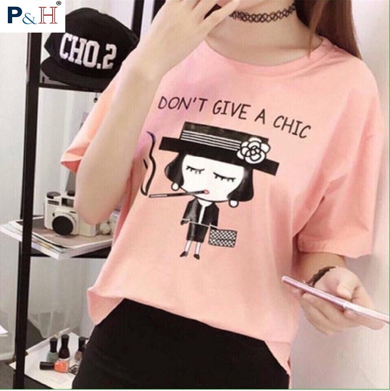 [HCM]ÁO THUN NỮ DONT GIVE A CHIC THỜI TRANG NHIỀU MÀU