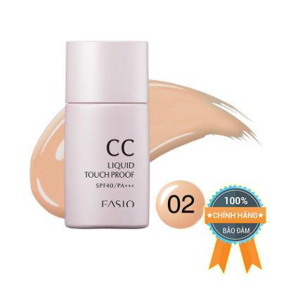 Phấn Nước FASIO CC Liquid Touch Proof - 02 (30ml)