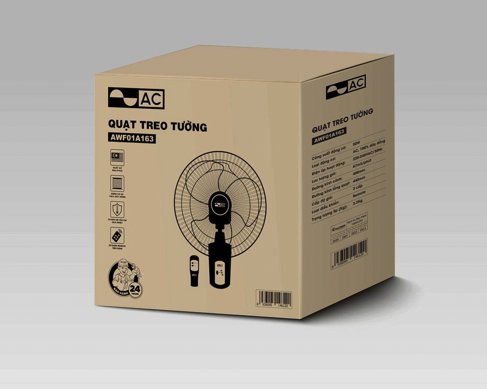 Quạt treo tường AC AWF01A163