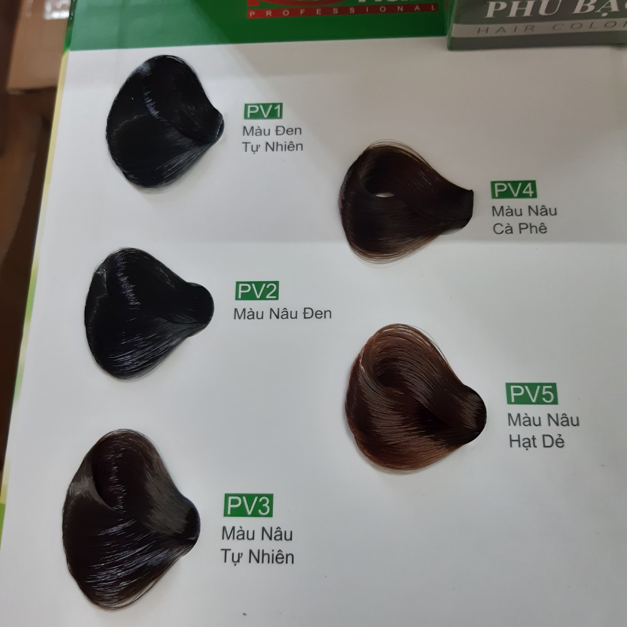 KEM NHUỘM TÓC THẢO MỘC PHỦ BẠC