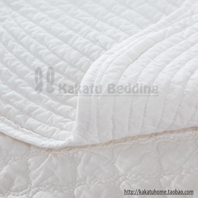 Âu-mỹ 100% Cotton Ga Giường 100% Cotton Chăn Mùa Hè Thanh Lịch Máy Tính Thêu Hoa Chăn Chần Chần Bông Mỏng Chăn Điều Hòa