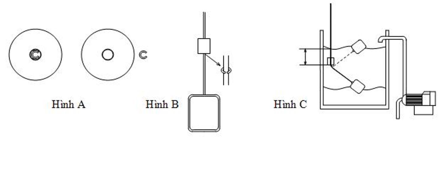 Phao bồn bơm nước tự động dùng điện 2M