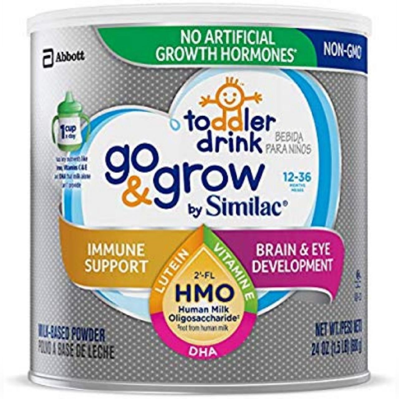 [ Hàng air, có bill ] Sữa bột Similac Go Grow NON-GMO - HMO 680g Mỹ