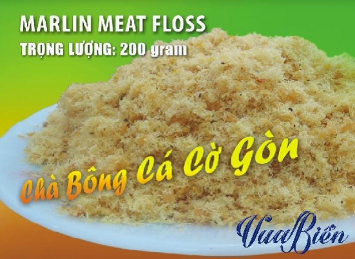 Chà bông cá  Cờ -200 Gram Vị Cay