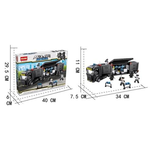 [HCM]Lắp ráp Lego xe ứng cứu thông tin SWAT - 6510