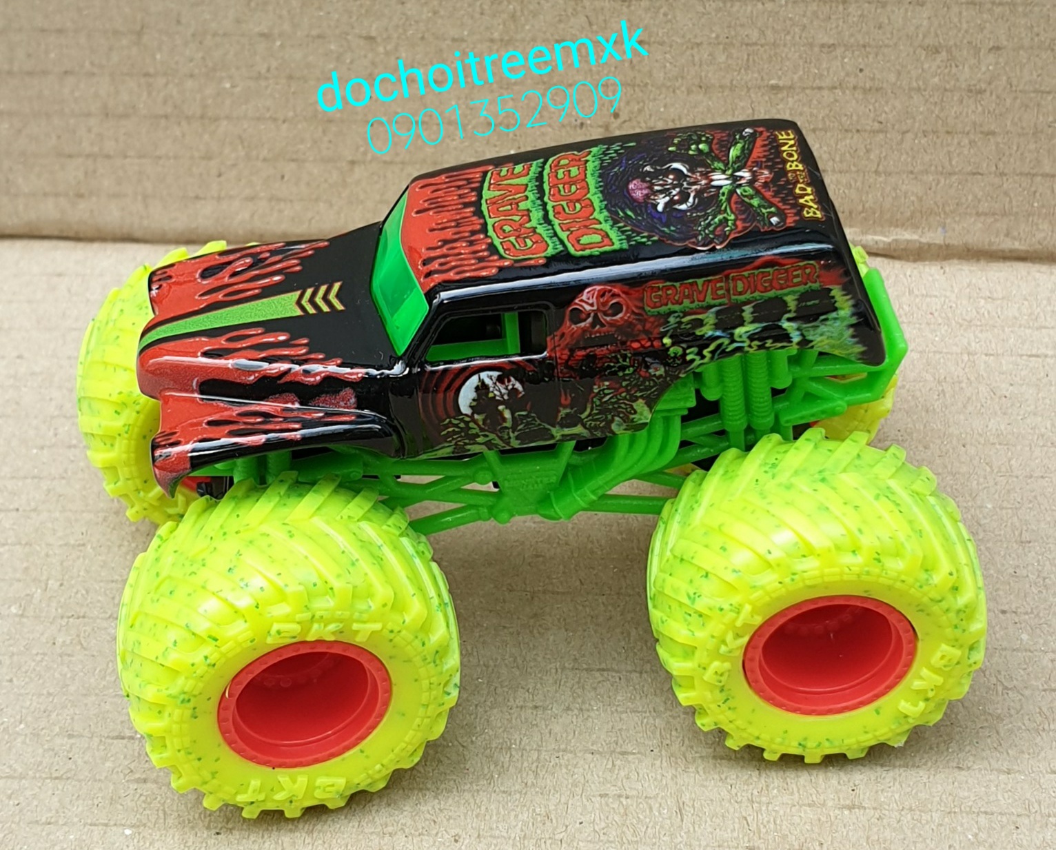 [HCM]Set xe Monter Jam cho bé hàng Spin Master Canada (Monter Jam Creatures)