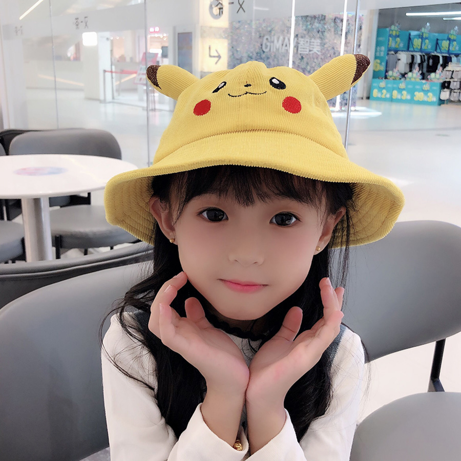 [HCM]NÓN PIKACHU CHO BÉ MŨ TAI BÈO MARUKO CHỐNG NẮNG