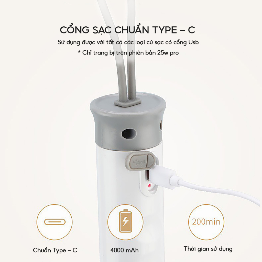 Chổi Cọ Nhà Vệ Sinh Bồn Cầu Toilet Không Dây Đa Năng SENNAI Công Suất 25W Pin 4000mAh - Hàng Chính Hãng Mẫu Mới