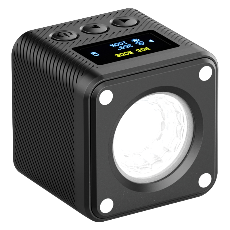Ulanzi L2 RGB Mini COB RGB video ánh sáng từ tính đầy đủ màu sắc LED nhiếp ảnh chiếu sáng cho Gopro DSLR SLR điện thoại thông minh video đèn