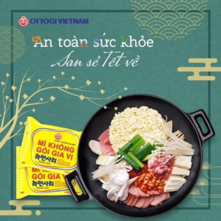 Thùng mì không gói gia vị OTTOGI 110g(thùng 48 gói)