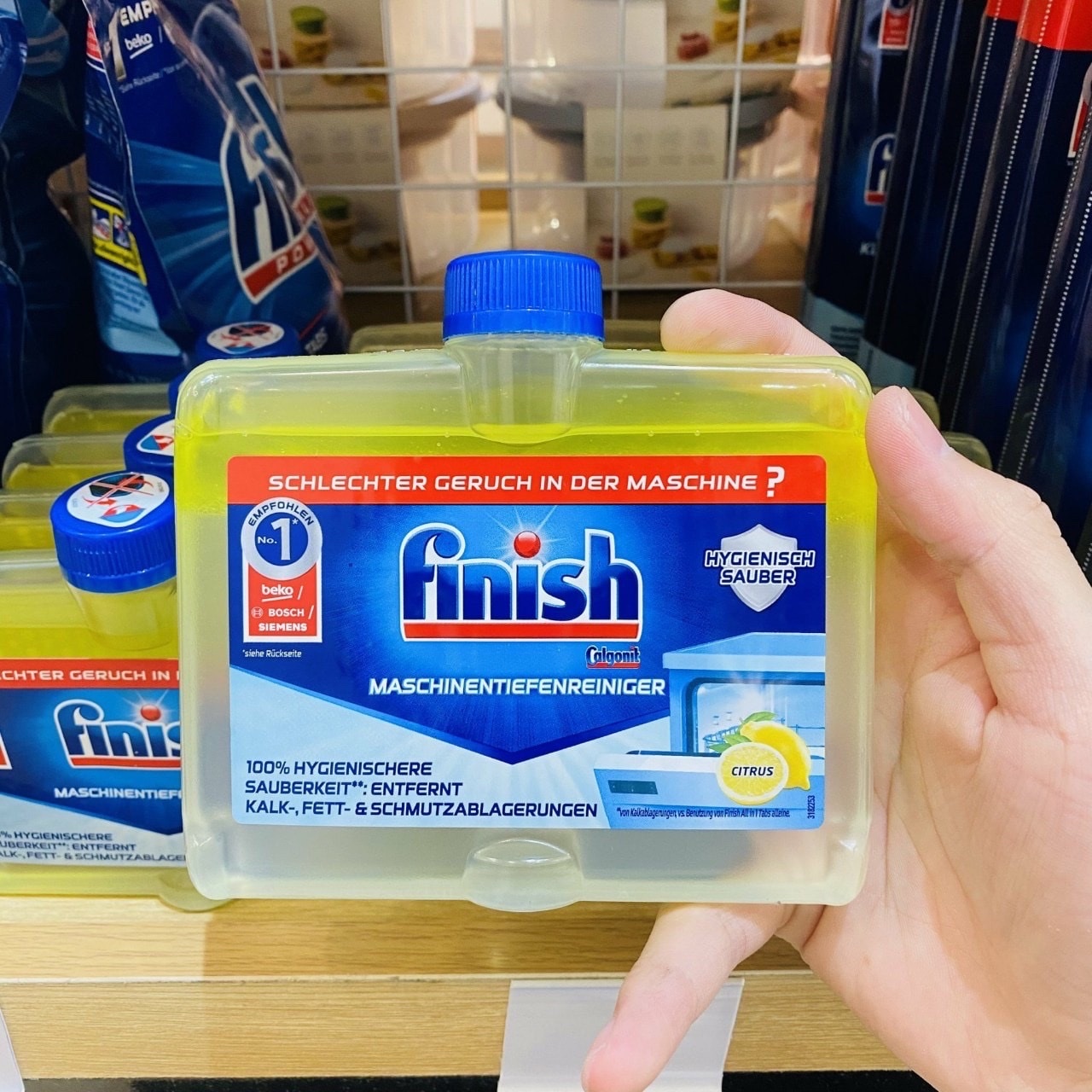 Muối rửa bát finish 4kg hộp to tiết kiệm, muối rửa chén finish hộp 1.2kg 1.5kg, muối làm mềm nước máy rửa bát